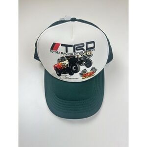 HUF x Toyota Racing Development Off Road Style SnapBack Green Trucker Hat New